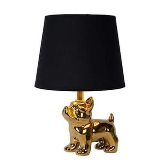 Leen Bakker Lucide tafellamp Extravaganza Sir Winston - goudkleur - Leen Bakker aanbieding