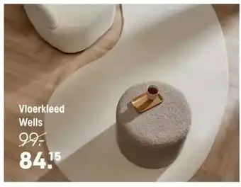 Kwantum Vloerkleed Wells aanbieding