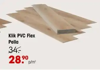 Kwantum Klik PVC Flex Pella aanbieding