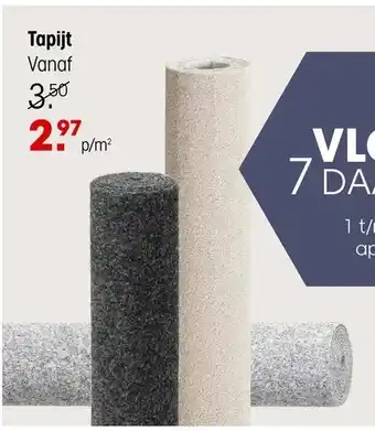 Kwantum Tapijt aanbieding