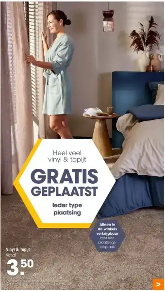 Kwantum Vinyl & Tapit aanbieding