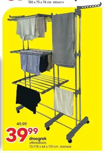 Yess droogrek aanbieding