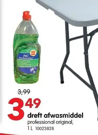Yess dreft afwasmiddel aanbieding