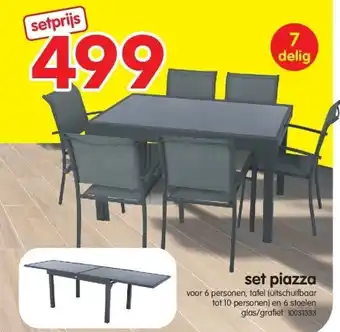 Yess set piazza aanbieding