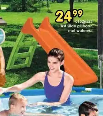 ToyChamp 01526523 First Slide glijbaan met waterval aanbieding