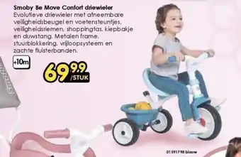 ToyChamp Smoby Be Move Confort driewieler aanbieding