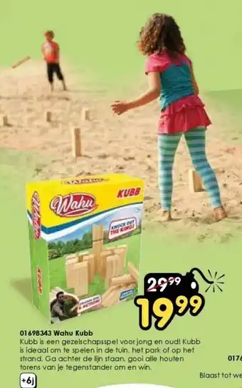 ToyChamp 01698343 Wahu Kubb aanbieding