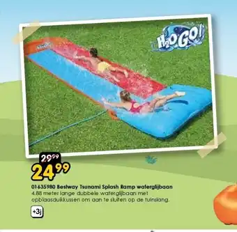 ToyChamp 01635980 Bestway Tsunami Splash Ramp waterglijbaan aanbieding