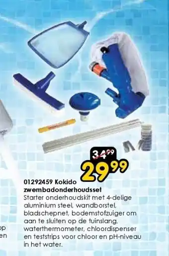 ToyChamp 01292459 Kokido zwembadonderhoudsset aanbieding