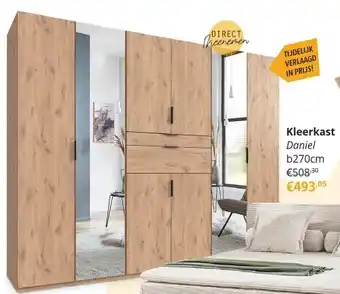 YGO Kleerkast Daniel b270cm aanbieding