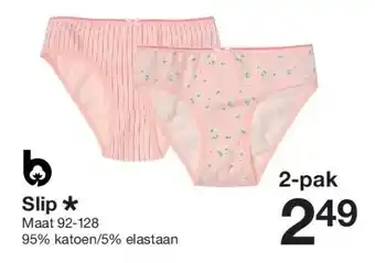 Zeeman Slip aanbieding