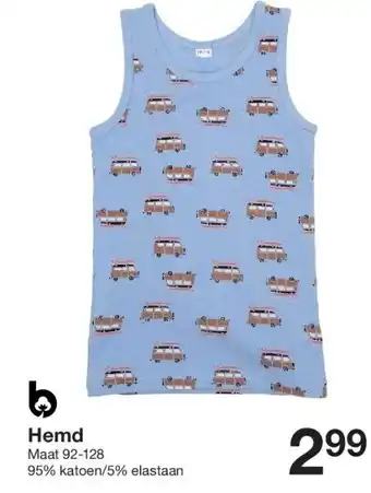 Zeeman Hemd aanbieding