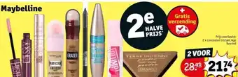 Kruidvat Maybelline aanbieding
