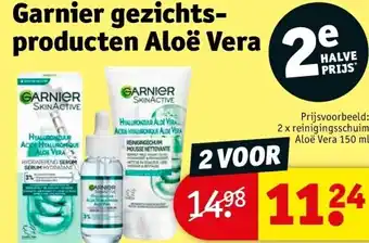 Garnier gezichtsproducten Aloë Vera