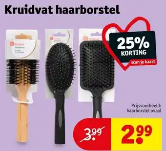 Kruidvat Kruidvat haarborstel aanbieding