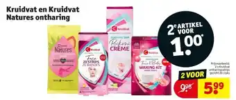 Kruidvat Kruidvat en Kruidvat Natures ontharing aanbieding