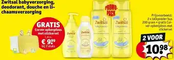 Kruidvat Zwitsal babyverzorging, deodorant, douche en li- chaamsverzorging aanbieding