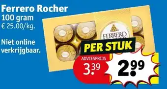 Kruidvat Ferrero Rocher aanbieding