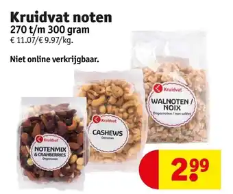 Kruidvat Kruidvat noten aanbieding