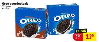 Kruidvat Oreo voordeelpak aanbieding