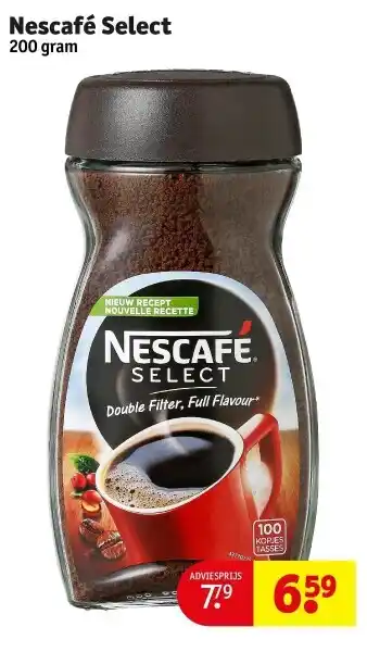 Kruidvat Nescafé Select aanbieding
