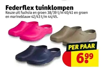 Federflex tuinklompen