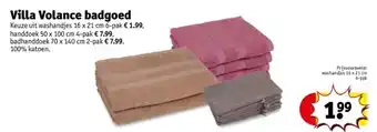 Kruidvat Villa Volance badgoed aanbieding