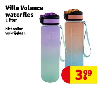 Kruidvat Villa Volance waterfles aanbieding