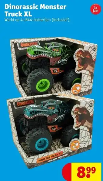 Kruidvat Dinorassic Monster Truck XL aanbieding