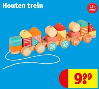 Kruidvat Houten trein aanbieding