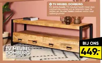 Big Bazar TV MEUBEL DOMBURG aanbieding