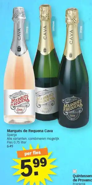 Albert Heijn Marqués de Requena Cava aanbieding