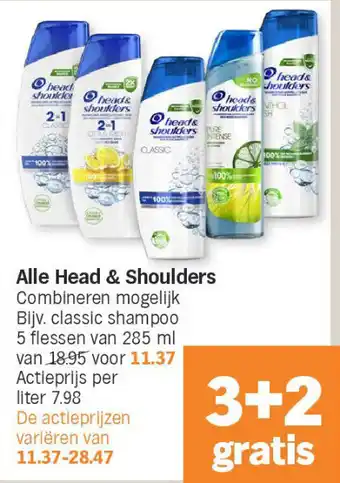 Albert Heijn Alle Head & Shoulders aanbieding