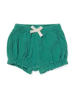 HEMA HEMA Baby Pofbroekje Mousseline Groen (groen) aanbieding