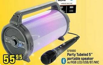 Happyland Party tubeled 5`` portable speaker aanbieding