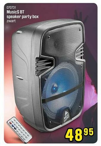 Happyland Musics bt speaker party box aanbieding