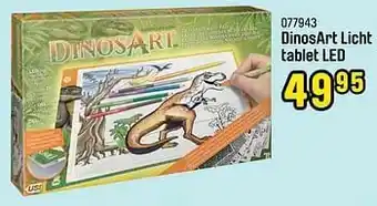 Happyland Dinosart licht tablet led aanbieding