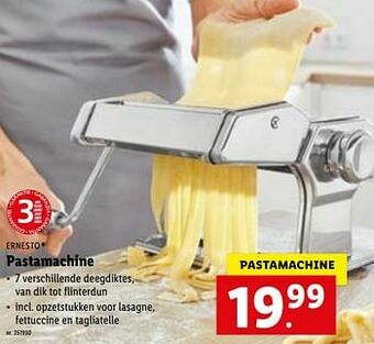 Lidl Pastamachine aanbieding