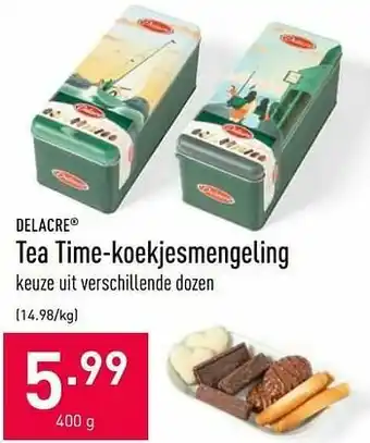 Tea time-koekjesmengeling