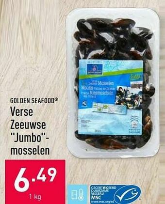 Verse zeeuwse jumbo- mosselen