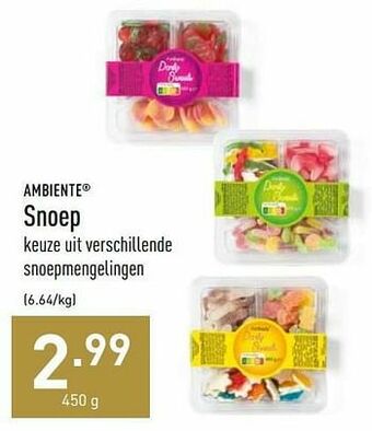 ALDI Snoep aanbieding