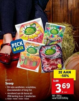 Lidl Snoep aanbieding