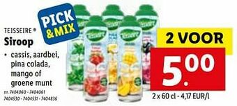 Lidl Siroop aanbieding