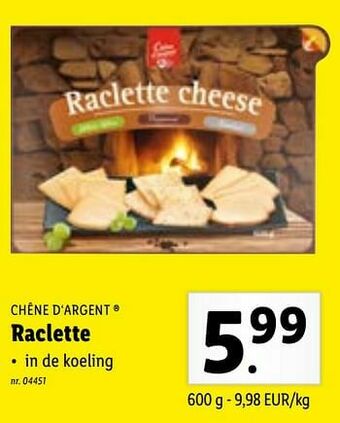 Lidl Raclette aanbieding