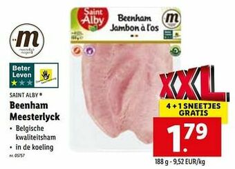 Lidl Beenham meesterlyck aanbieding