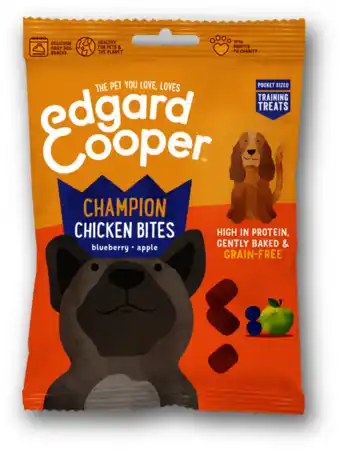 Hondensnack Bites met vlees en stukjes fruit