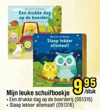 Happyland Mijn leuke schuifboekje een drukke dag op de boerderij aanbieding