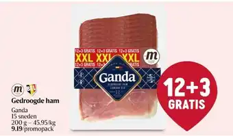 Delhaize Gedroogde ham aanbieding