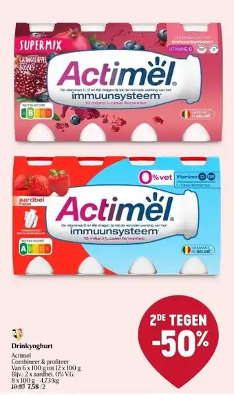 Delhaize Drinkyoghurt aanbieding