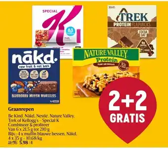 Delhaize Graanrepen aanbieding